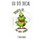 #208- That's It I'm Not Going - 3 inch wide UV DTF decal (IPP EXCLUSIVE)